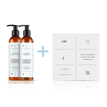 Load image into Gallery viewer, 2x Hair Stimulation Pack + Hair Stimulation Formula Bundle + Free Gift
