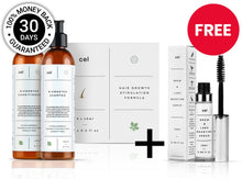 Load image into Gallery viewer, Hair Stimulation Pack + Hair Stimulation Formula Bundle + Free Gift
